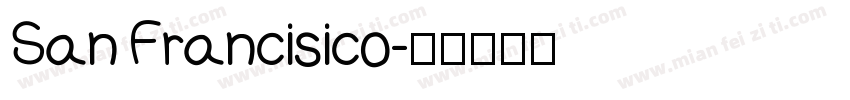 San Francisico字体转换